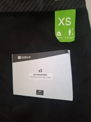 Protecciones Oxelo niño codo, rodilla y muñeca