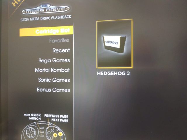 Consola Sega MegaDrive HD Flashback