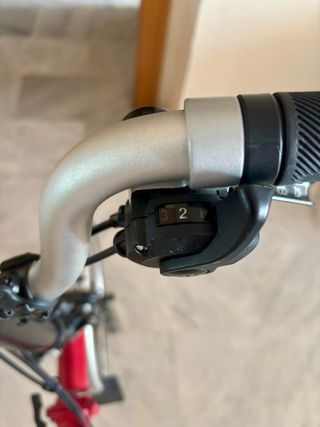 Bicicleta Plegable Brompton - 6 Velocidades Roja