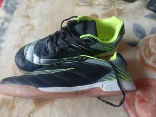 Zapatillas Fútbol Sala Negras y Verdes