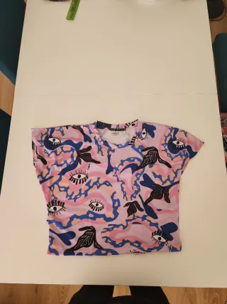 Camiseta estampada mujer nueva