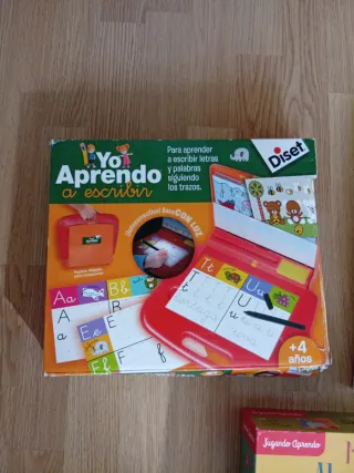 Lote 3 juegos educativos: Yo Aprendo, Inglés, Abec