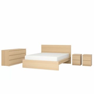 Mobili Camera da Letto IKEA MALM Bianco