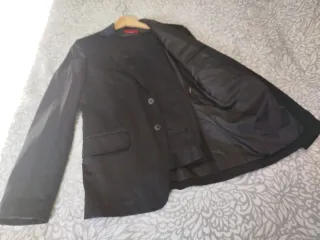 Traje de chaqueta Zara negro
