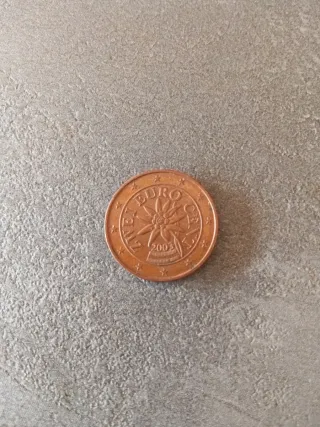 Moneda 2 céntimos Euro 2003