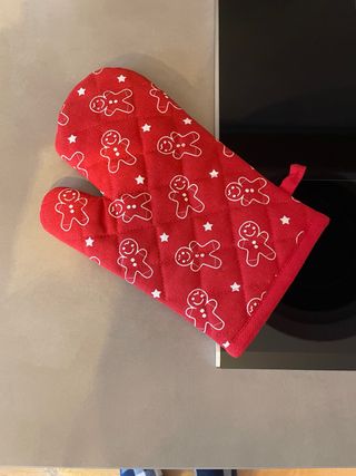 Presina cucina natalizia con omini pan di zenzero