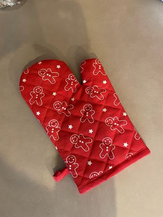 Presina cucina natalizia con omini pan di zenzero