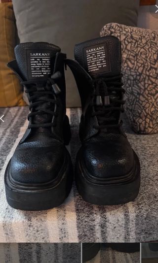 Botas Sarkany Negras Mujer