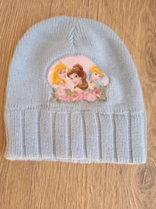Gorro de lana para niña princesas