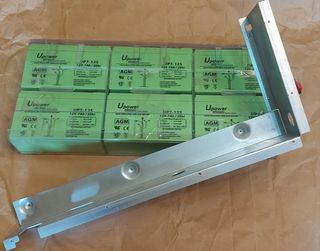 Bloque 6 baterías x 12v 7Ah 20hr