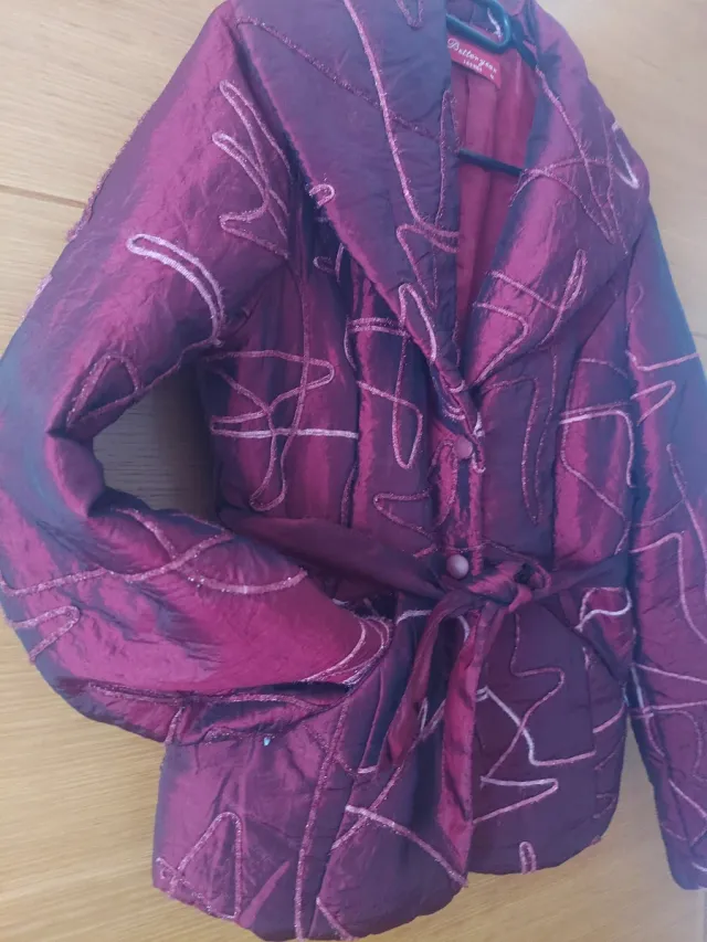 Chaqueta Butterguay Morada Talla M