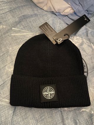 Gorro Stone Island Negro Nuevo