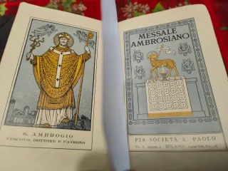 Messale Ambrosiano Vintage 1949