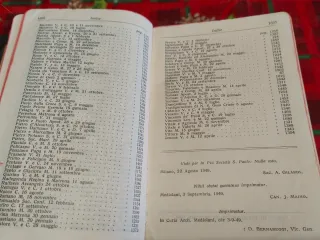 Messale Ambrosiano Vintage 1949