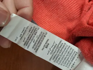 Jersey hombre cuello alto naranja