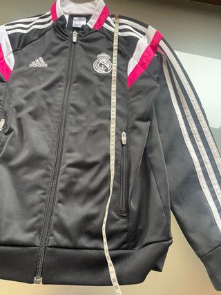 Chaqueta Real Madrid Adidas Negra