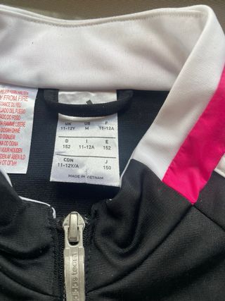 Chaqueta Real Madrid Adidas Negra