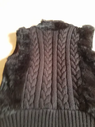 Chaleco Cortefiel Pelo y Punto