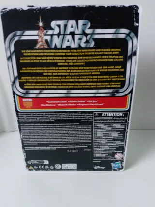 Star Wars Almirante Ackbar Figura Retro