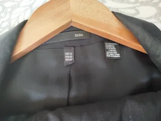 Traje de chaqueta Zara negro