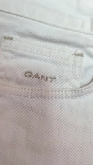 Pantalón Vaquero Blanco Mujer Gant