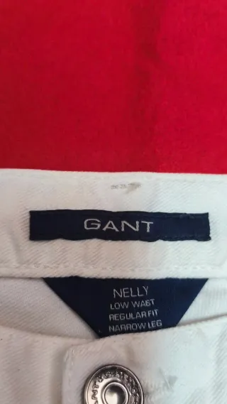 Pantalón Vaquero Blanco Mujer Gant