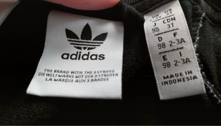 Felpa Adidas bimbo nera