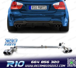 KIT CONVERSIÓN ESCAPE BMW E90 E91 LOOK M DOBLE AMBOS LADOS