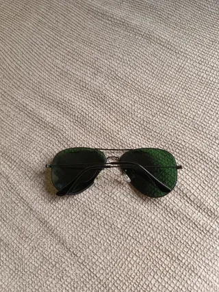 Gafas de sol Ray-Ban Aviator Negro Verde