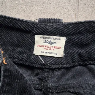 Pantalón pirata pana vintage Pull&Bear Xdye mujer