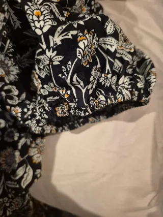 Vestido estampado floral Zara