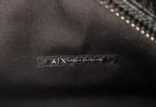 Neceser Armani Exchange Negro Nuevo