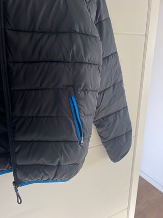 Plumas Lotto Negra y Azul Talla XS Depor