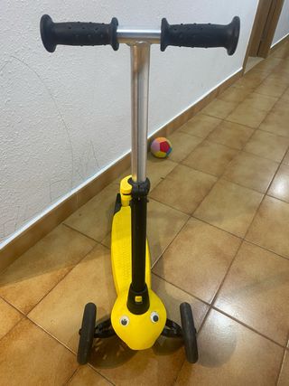 Patinete infantil 3 ruedas amarillo