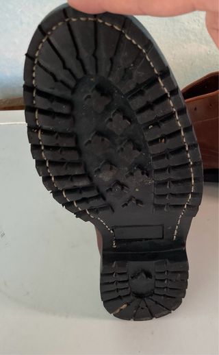 Botines de cuero marrones