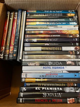 Lote 38 DVDs Acción y Drama