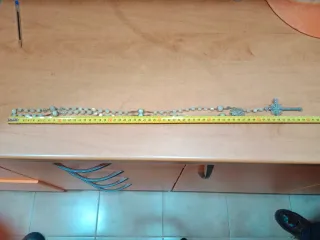 Rosario antiguo Nácar y Filigrana