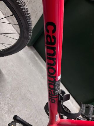 Bici Cannondale Infantil Roja