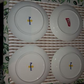 Set 6 piatti Pavesi pubblicitari