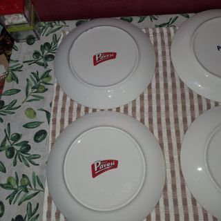 Set 6 piatti Pavesi pubblicitari