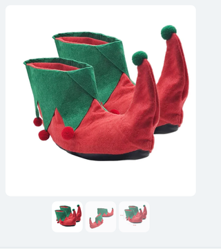 Zapatos Elfo Navidad para Adulto