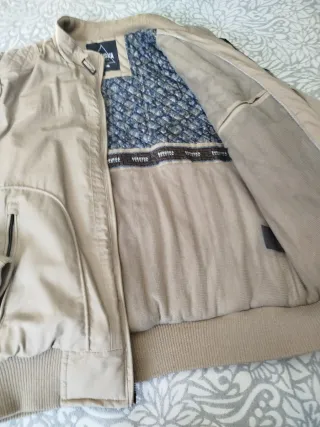 Cazadora Hombre Beige