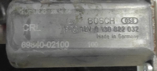 Motor elevalunas trasero izquierdo 92204610