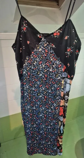 Vestido ZARA Estampado Tirantes