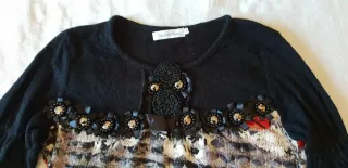 Vestido corto invierno floral