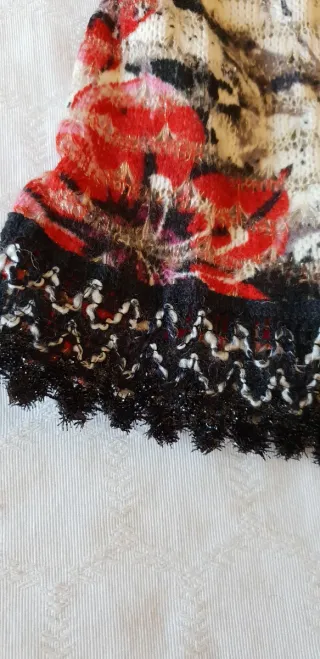 Vestido corto invierno floral