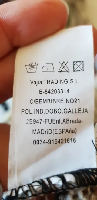 Vestido corto invierno floral