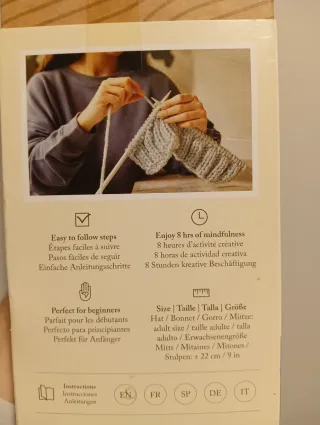 Kit de punto DMC Mindful Making Kit