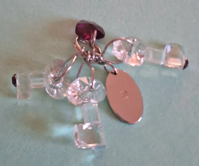 Colgante Llaves Swarovski Original