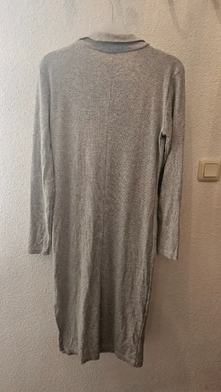 Vestido gris, talla única